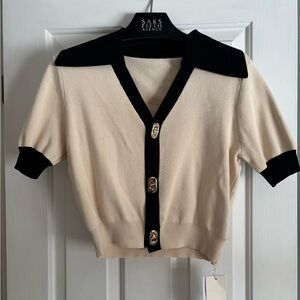 ❤️NWT ‘COMMENSE’ SHORT SLEEVE TOP~SIZE XL